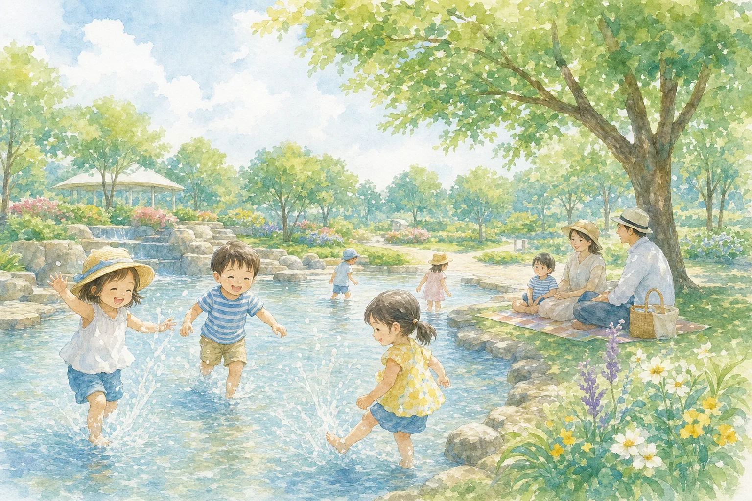 2026年 平間児童プール(じゃぶじゃぶ池・幼児プール) 1日満喫コース