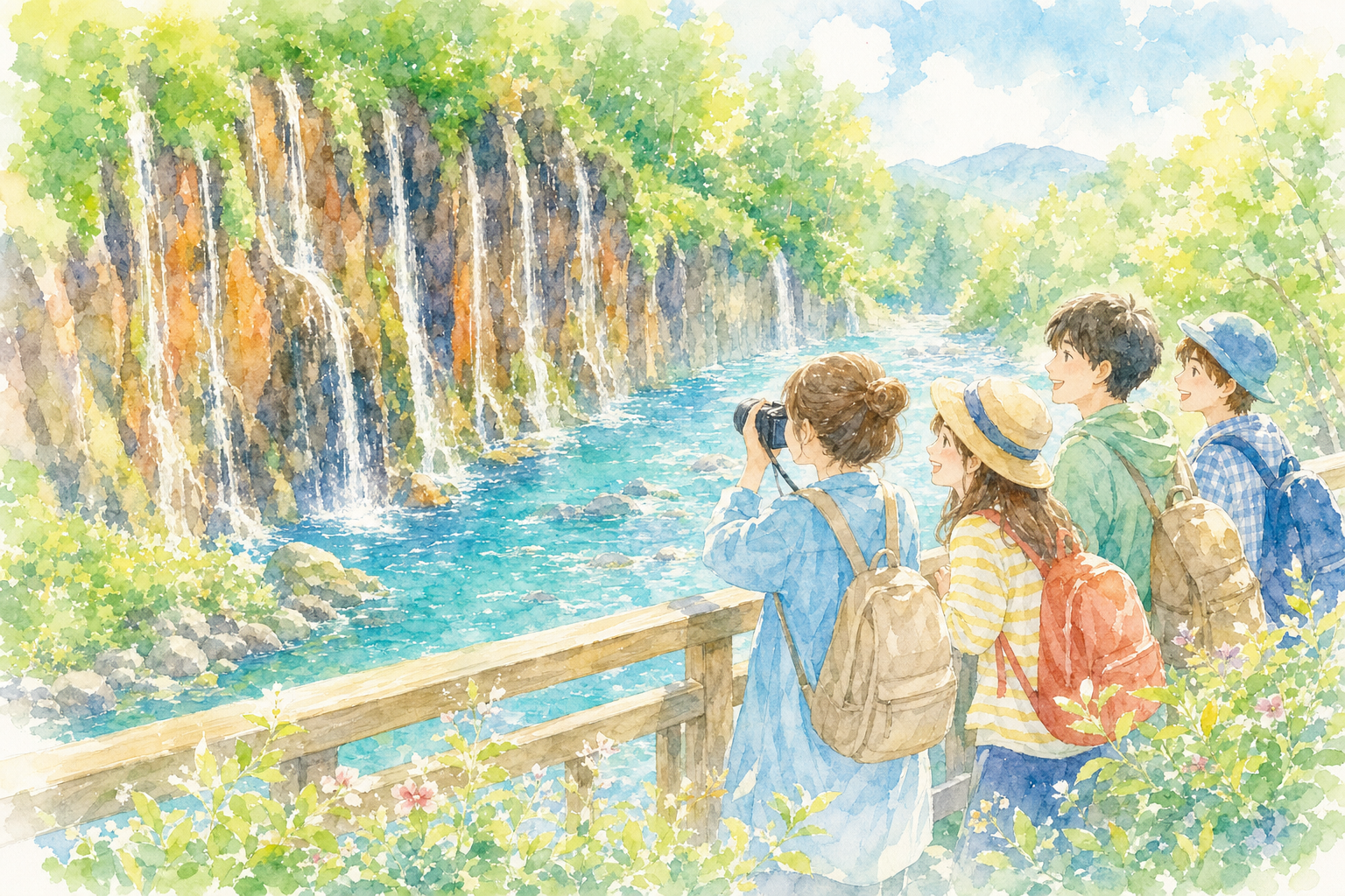 白ひげの滝