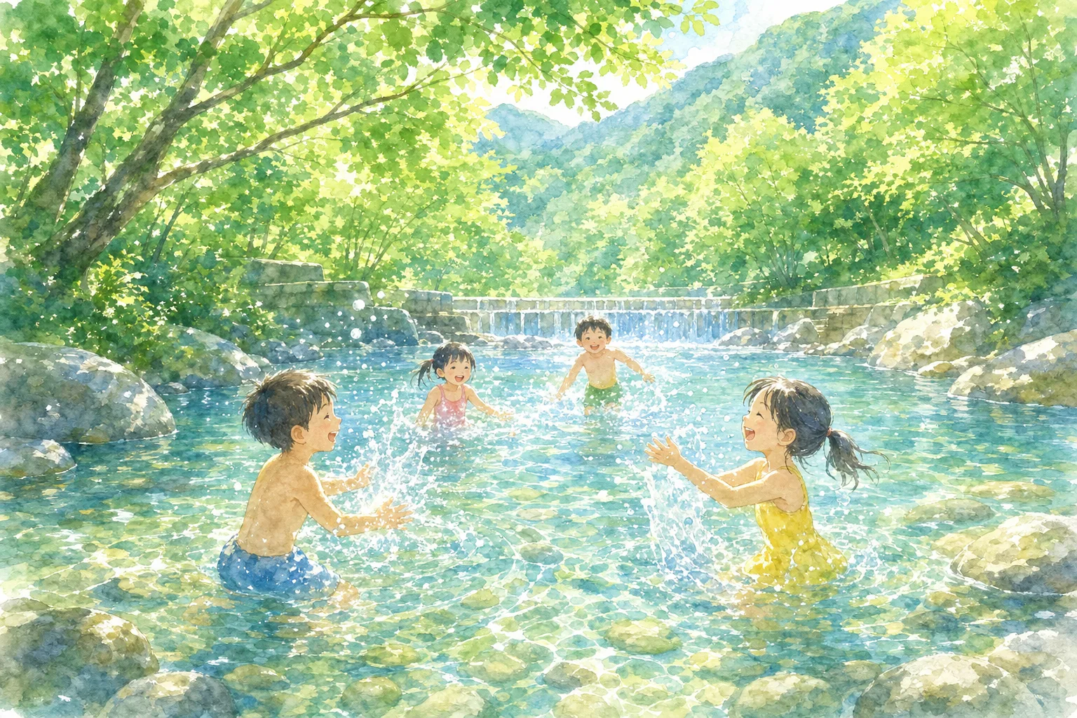 2026年 鯛取ふれあい公園 河川プール 1日満喫コース