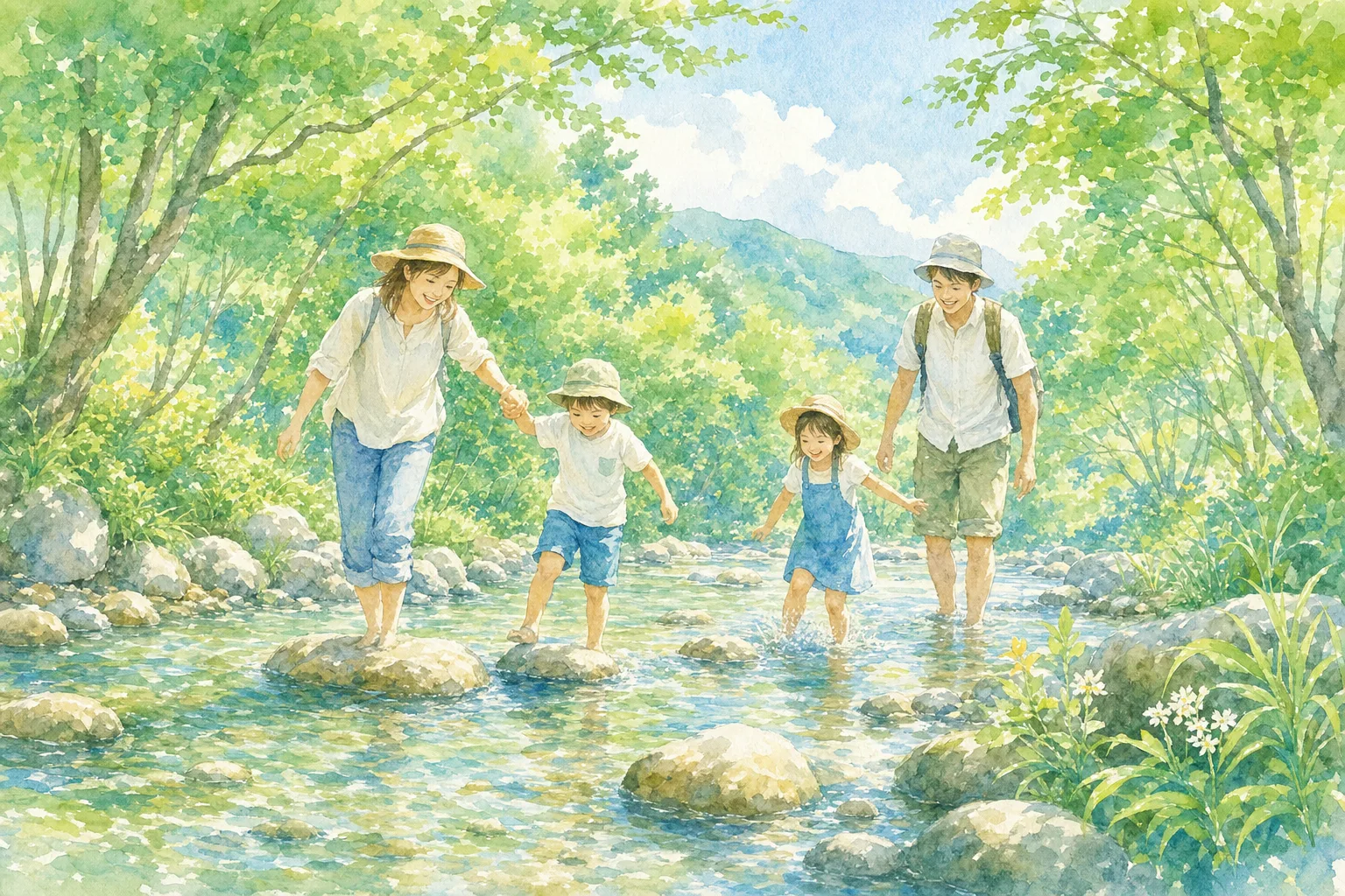 2026年 吉田川親水遊歩道 1日満喫コース