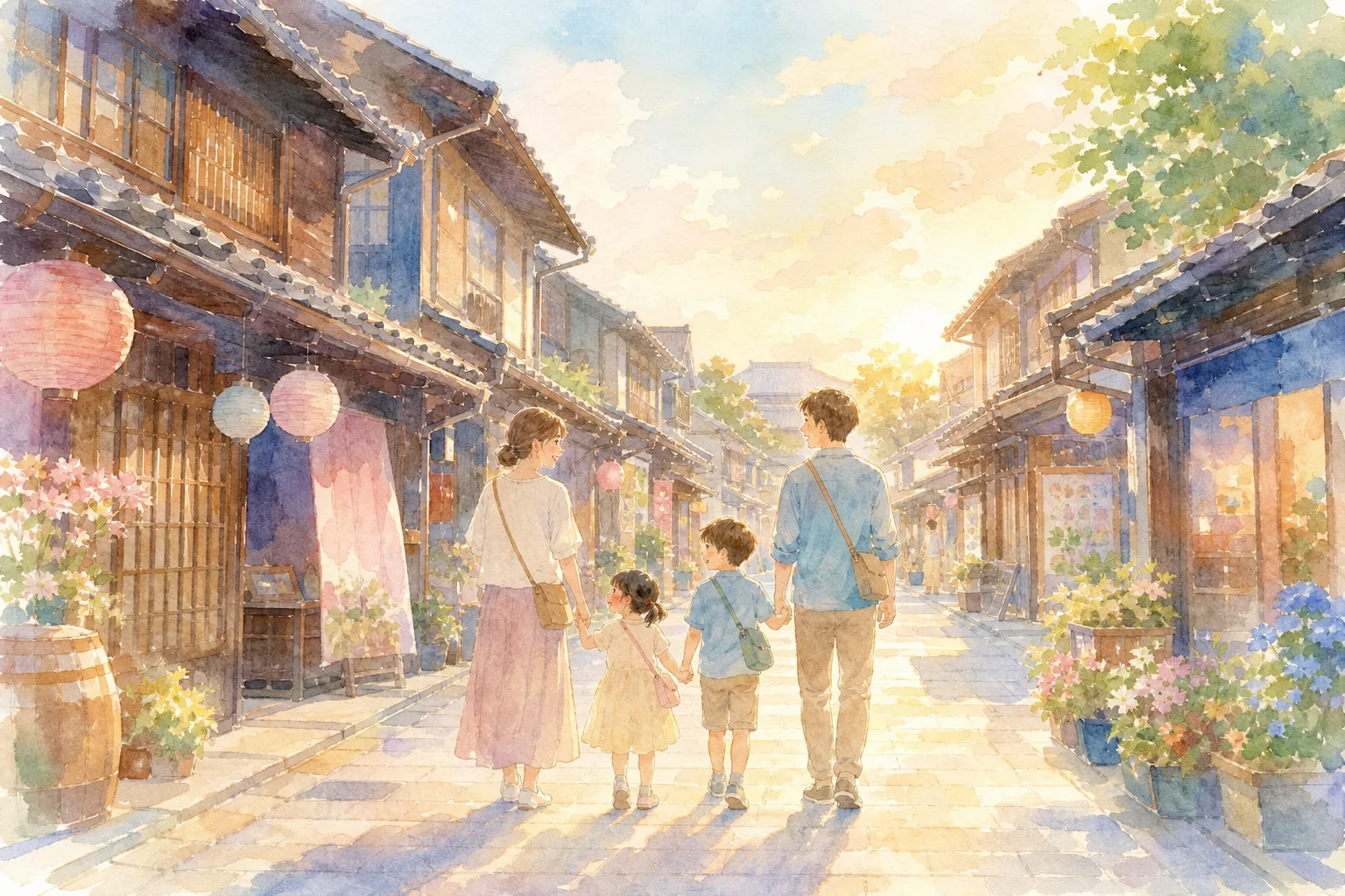 商店街駐車場