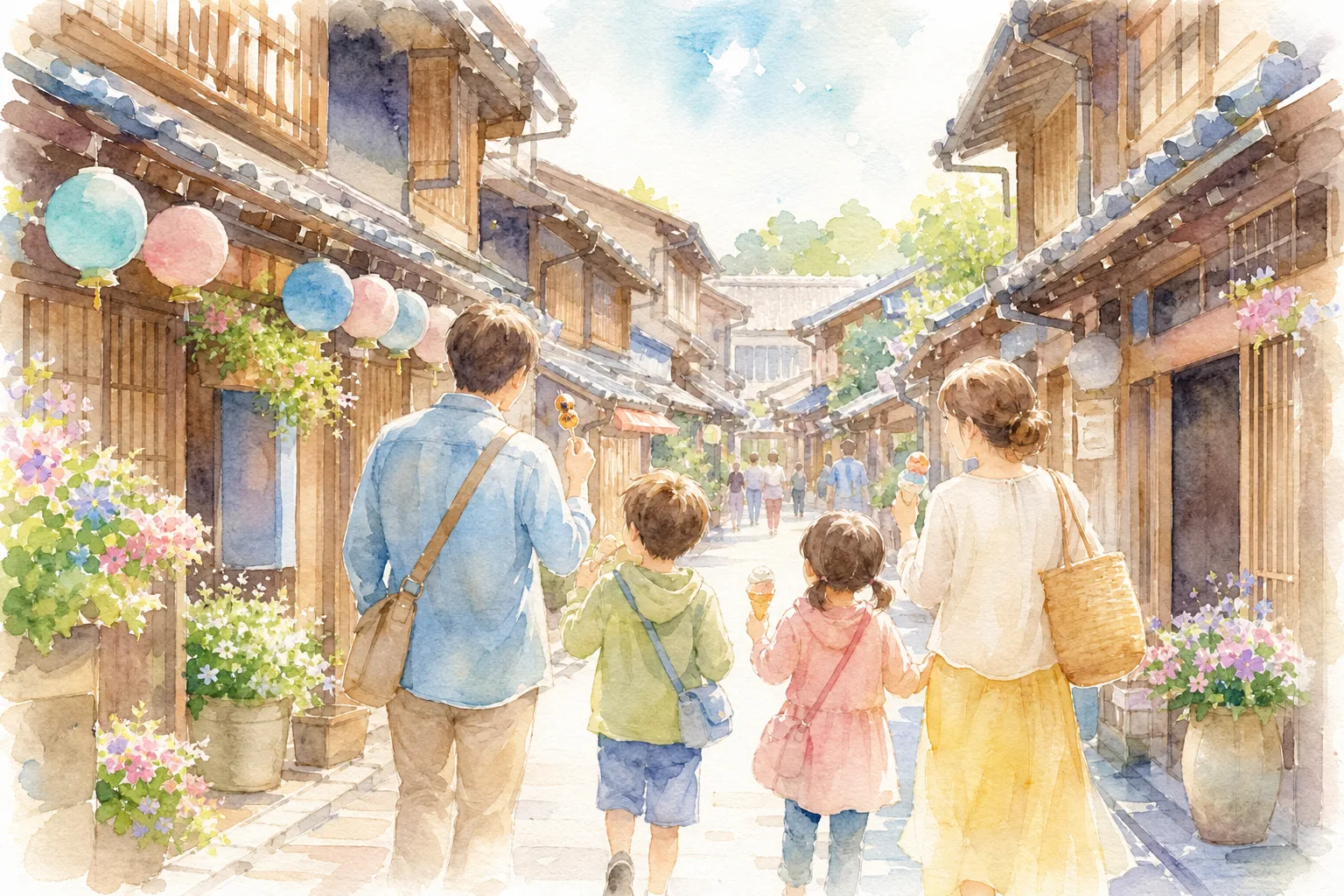 河原町妻入商家群