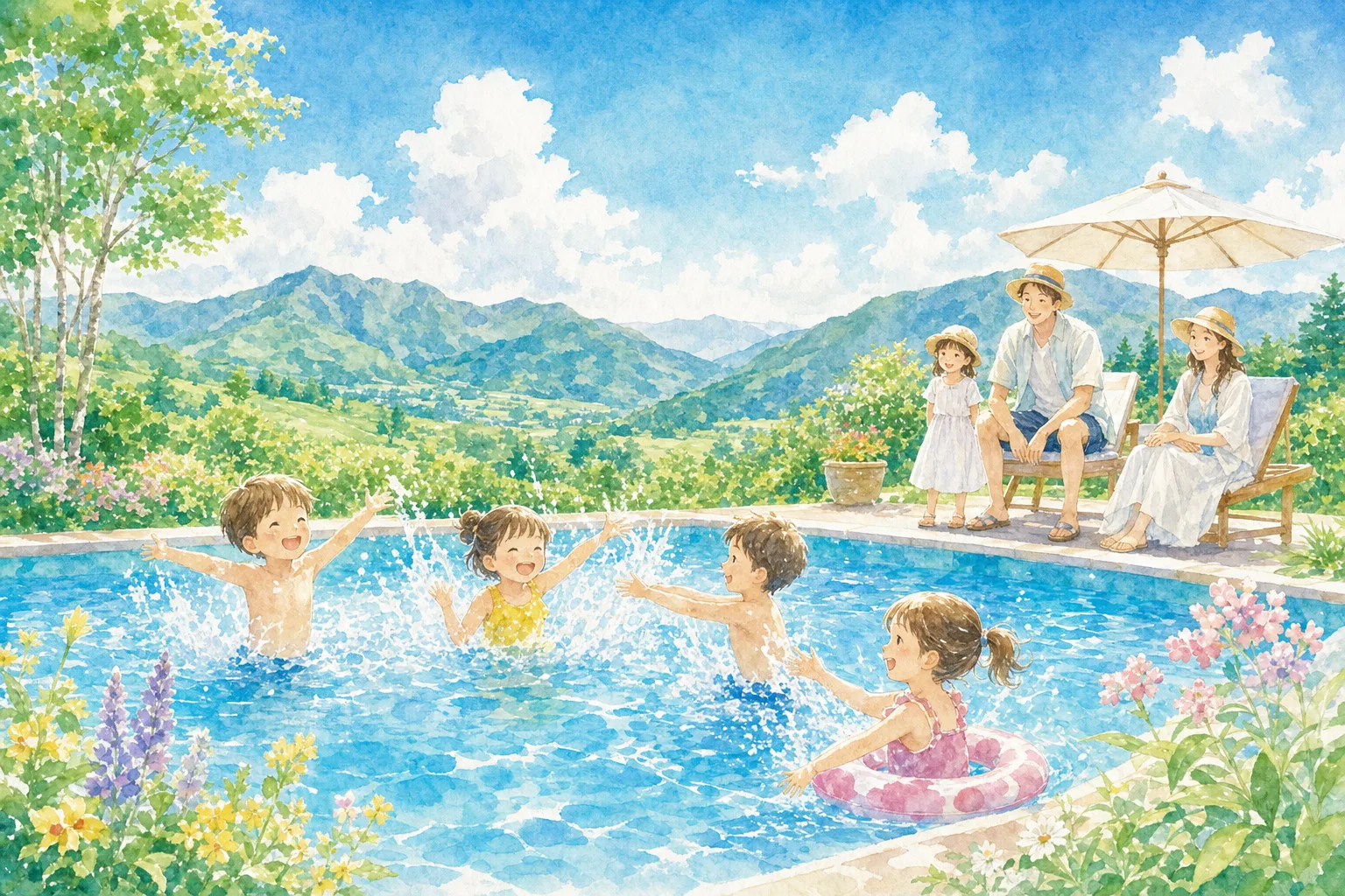 2026年 AQUAクラブちの 1日満喫コース