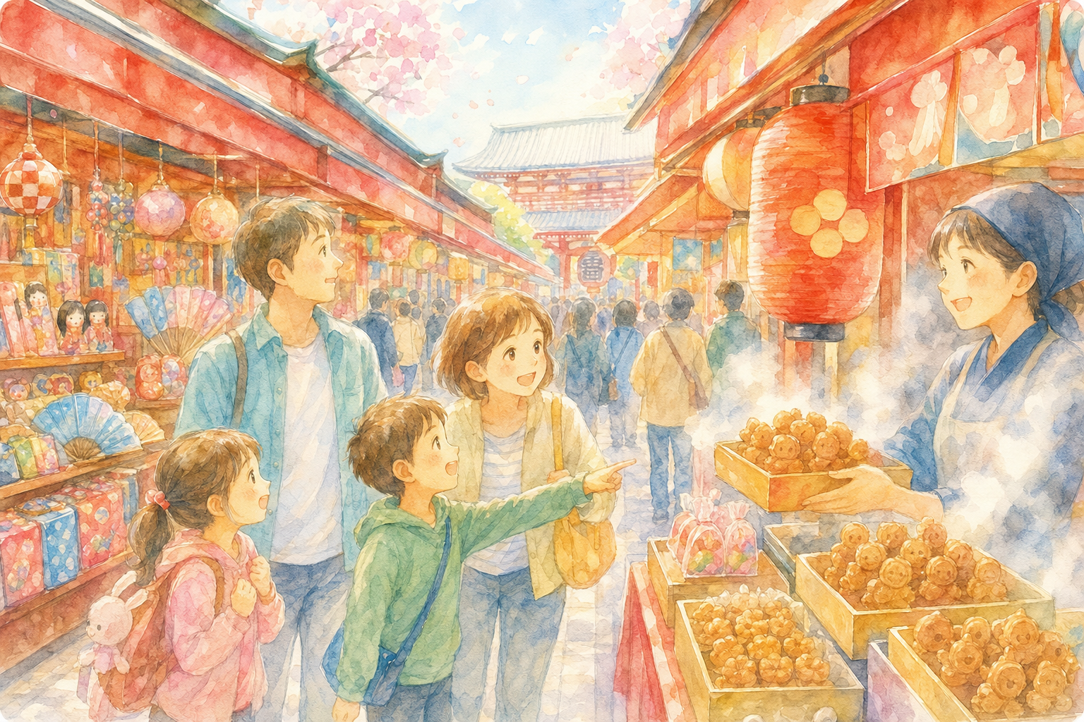 仲見世商店街
