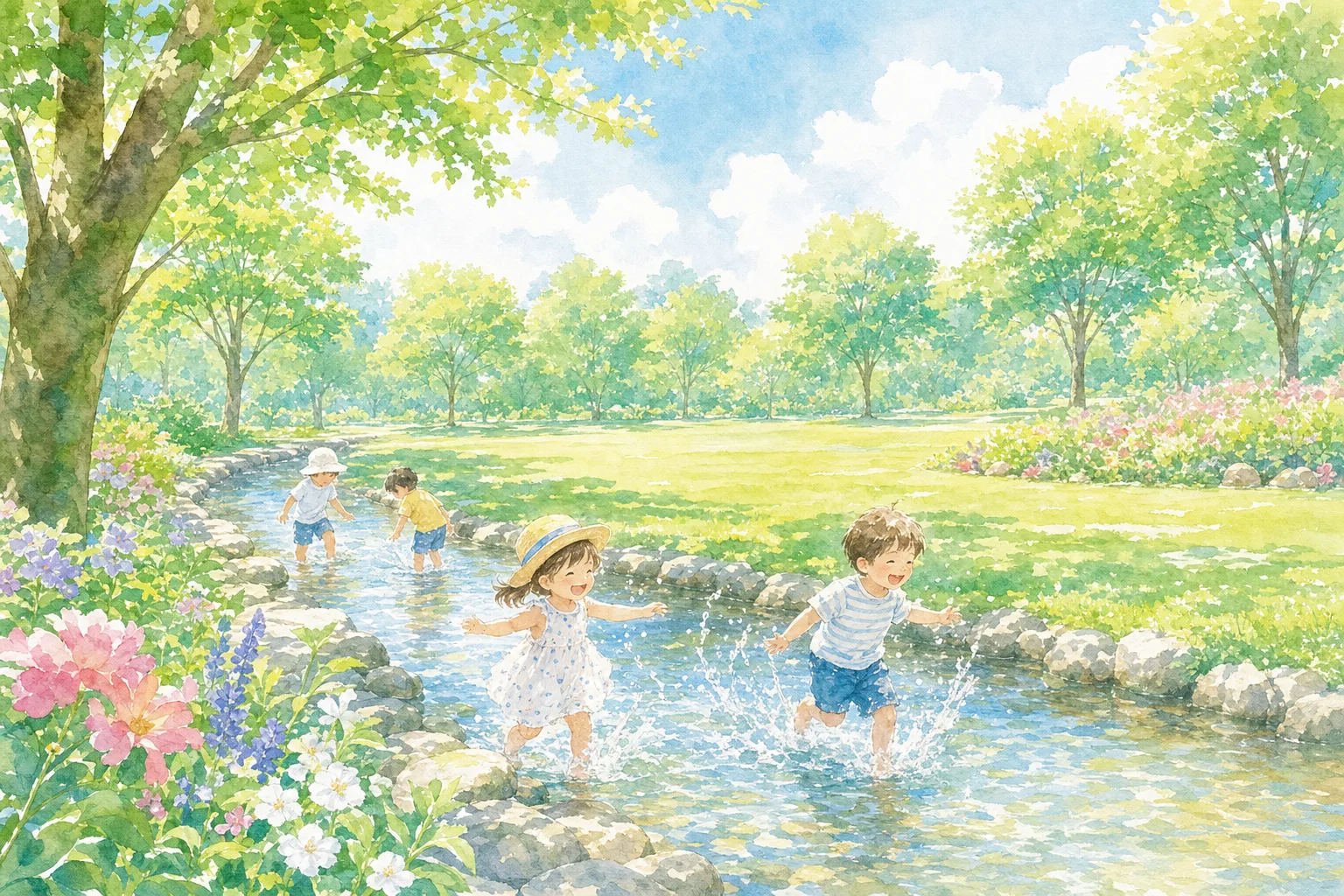 2026年 落川公園 水路 1日満喫コース