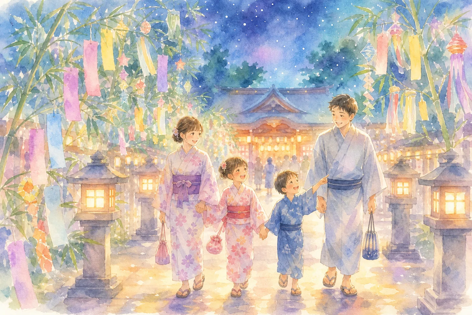 北野天満宮(御手洗祭・北野七夕祭会場)