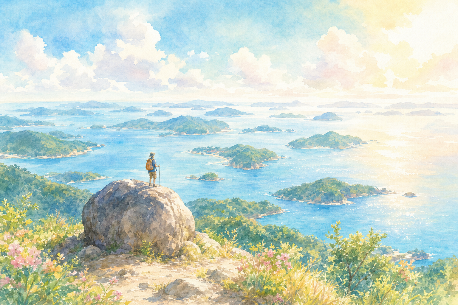 弥山 展望台