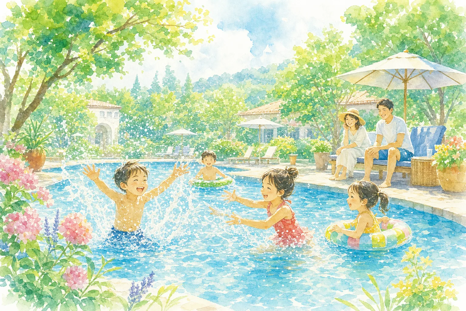 2026年 南郷公園プール 1日満喫コース