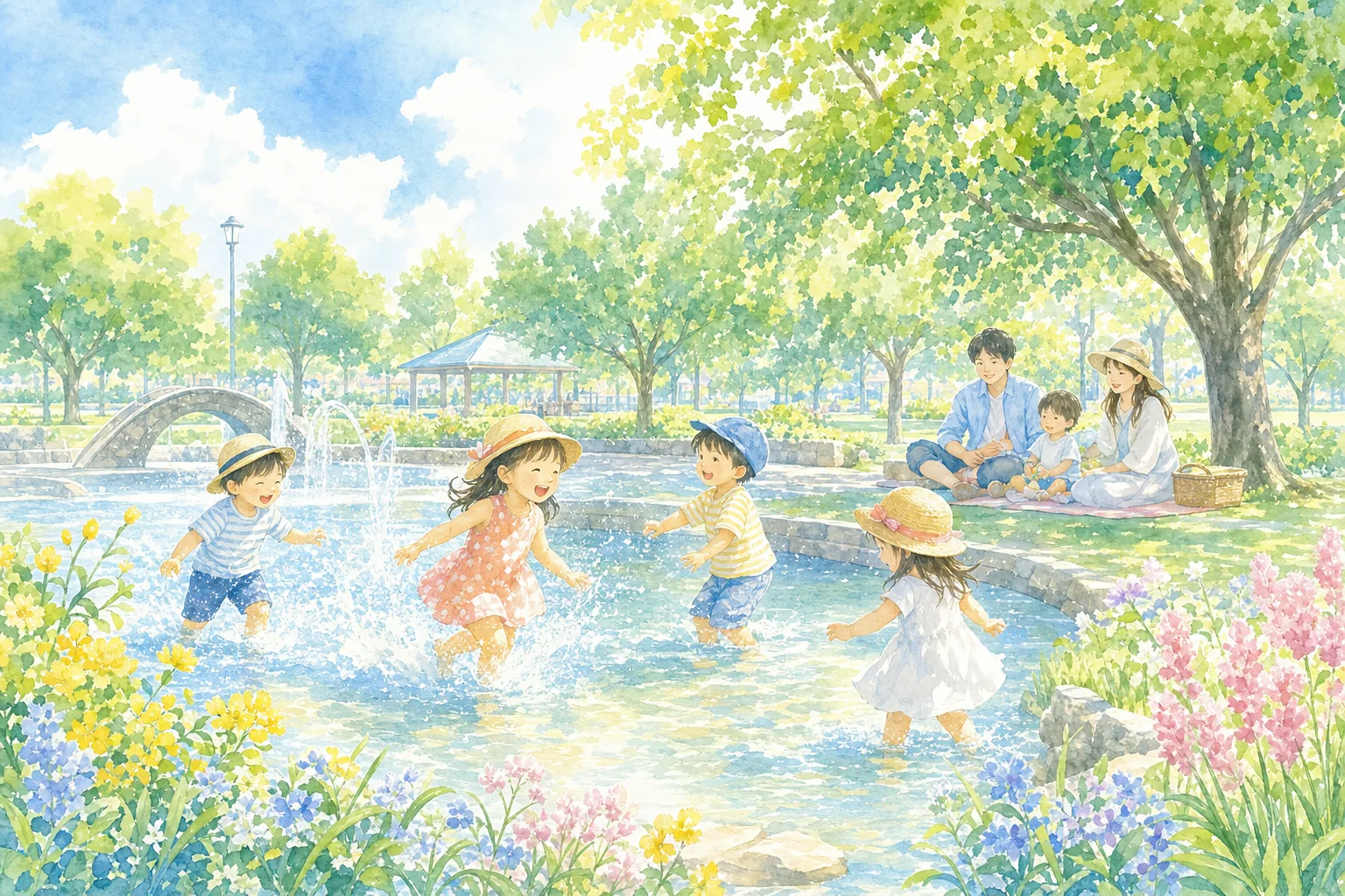 2026年 大枝公園 水の遊び場 1日満喫コース
