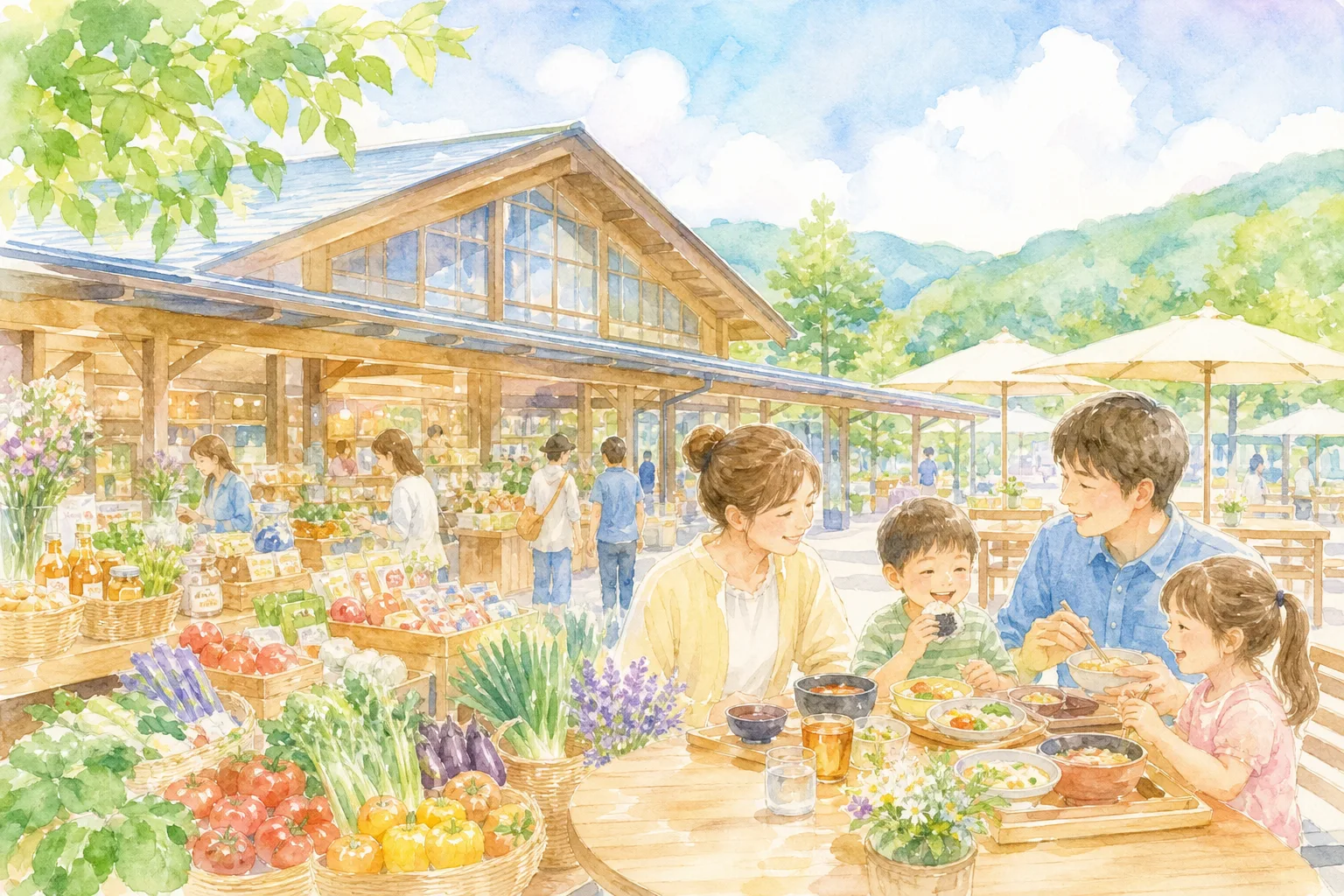 レストラン（道の駅 貞光ゆうゆう館）