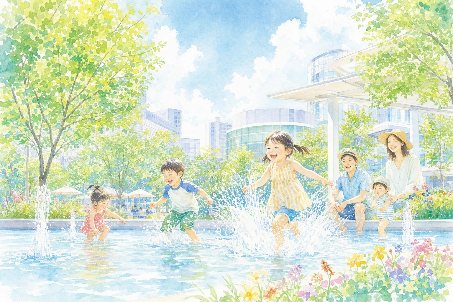 2026年 福岡市立中央市民プール 屋外プール 1日満喫コース