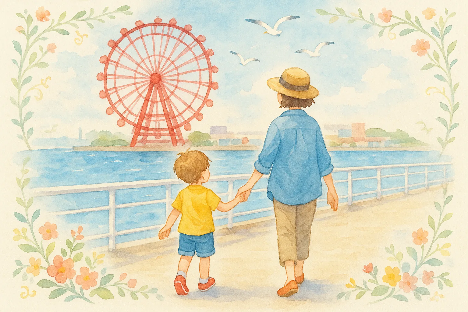 天保山 海遊館とベイエリアさんぽ