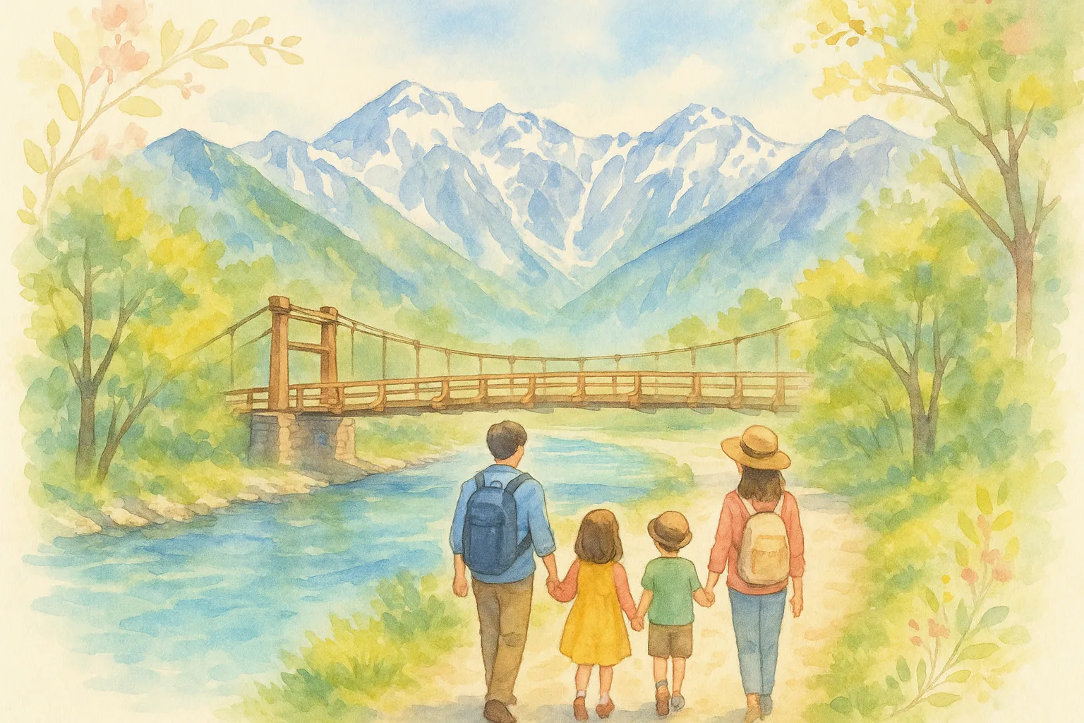 上高地 大正池と河童橋ハイキング