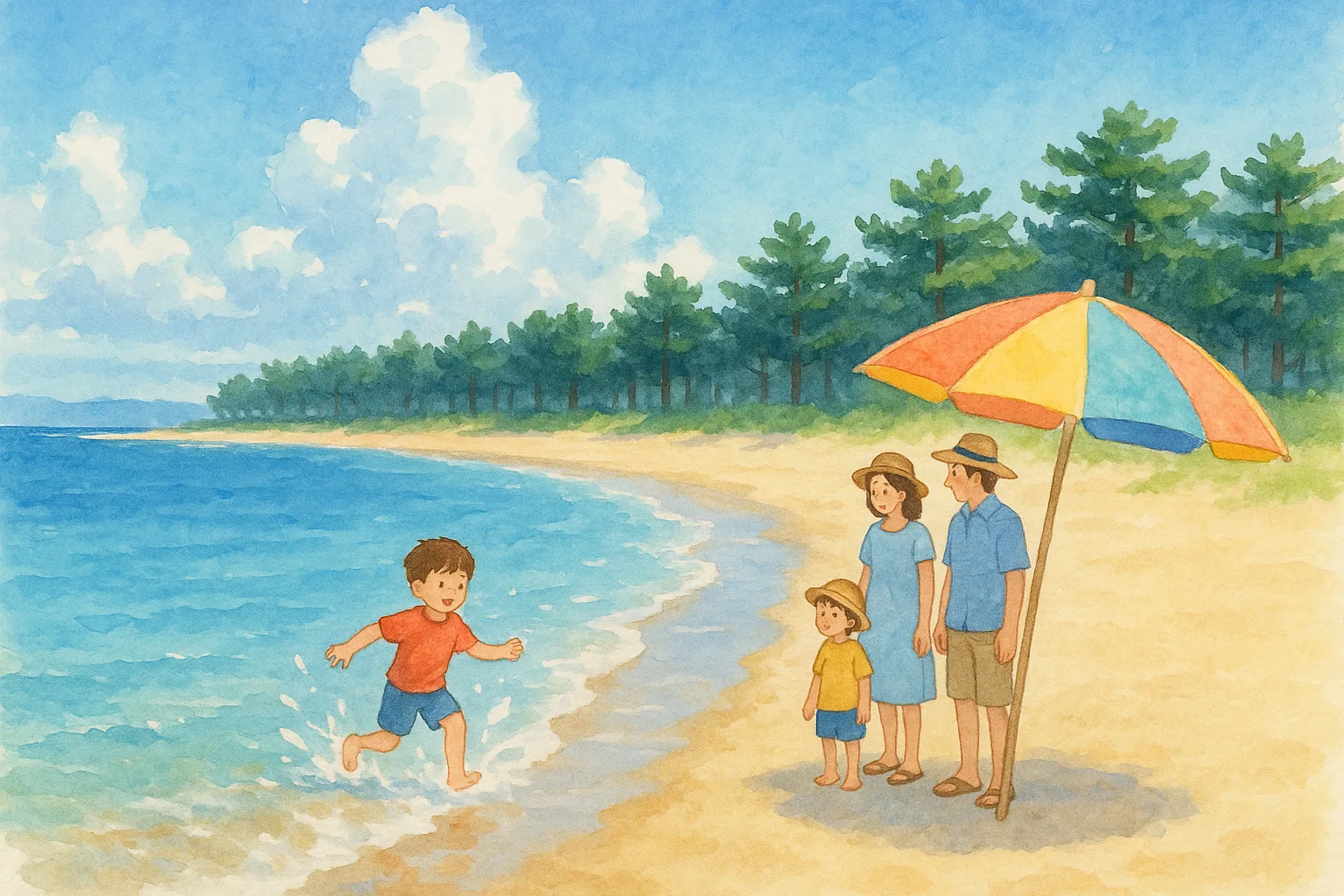 2026年 慶野松原海水浴場 1日満喫コース