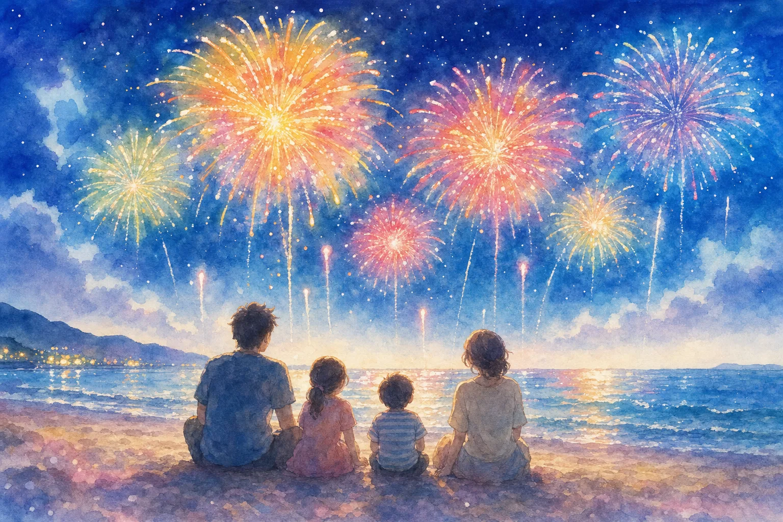相川浜公園(鉱山祭・花火大会会場)