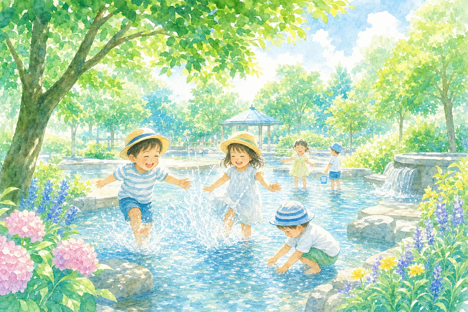 2026年 北運動公園 水遊び場 1日満喫コース