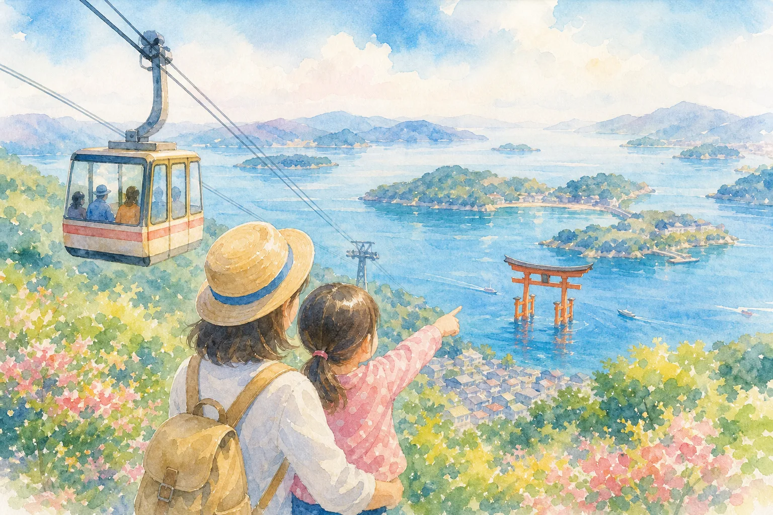 宮島ロープウエー