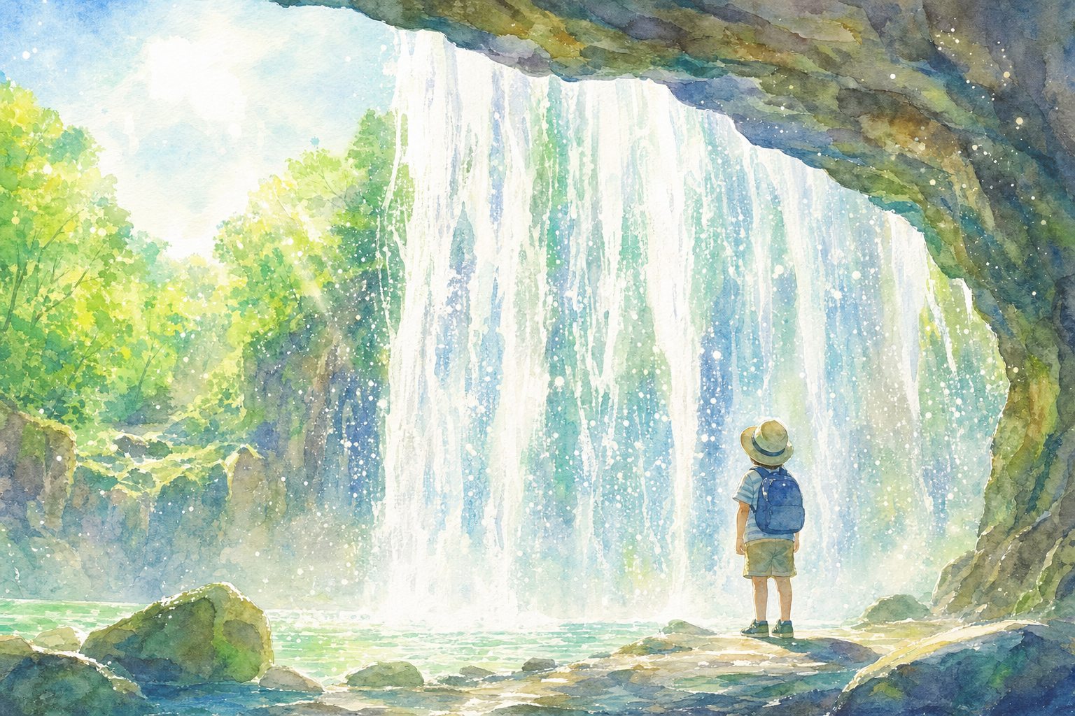 裏見の滝自然花苑