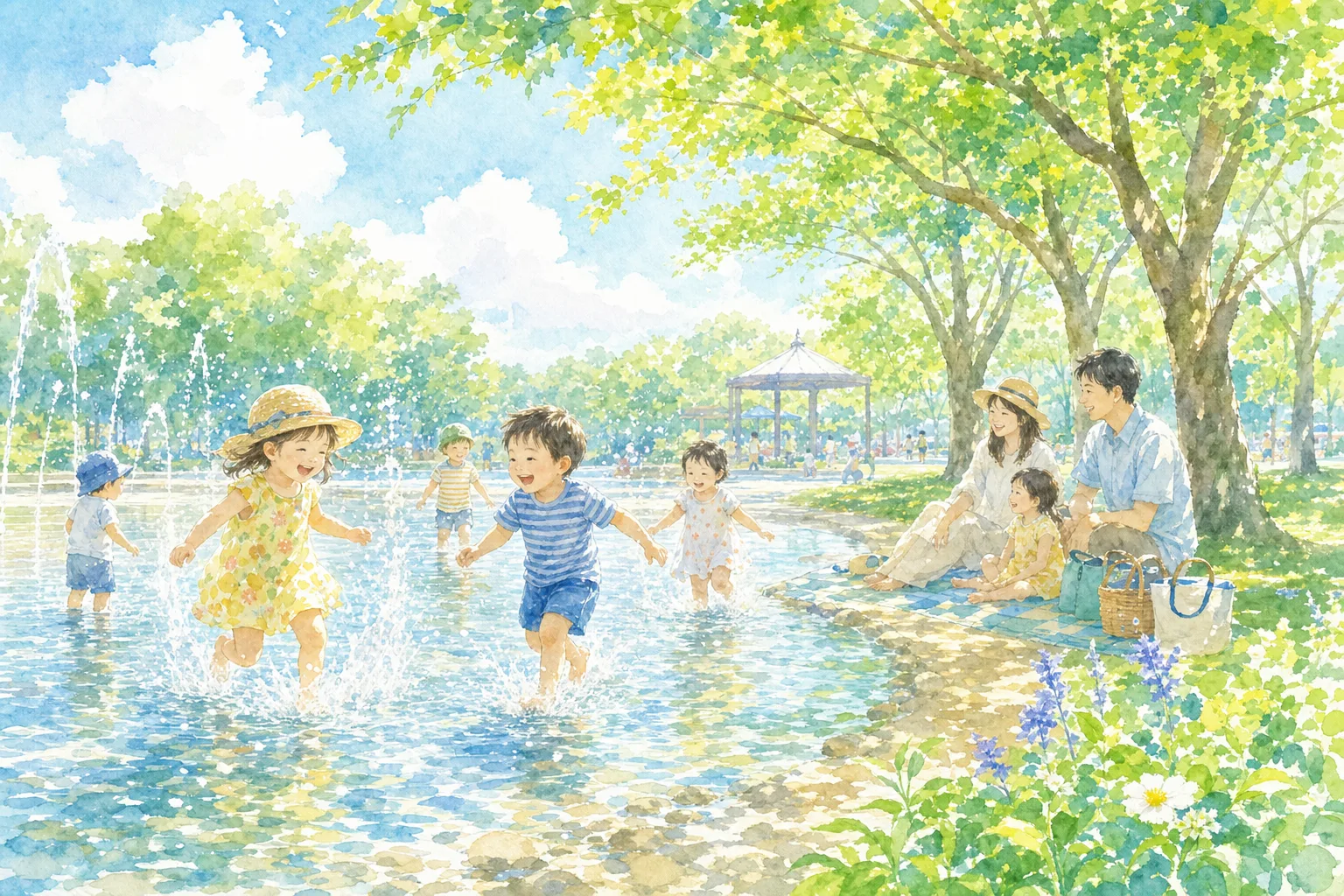 2026年 問屋児童公園 徒渉池 1日満喫コース