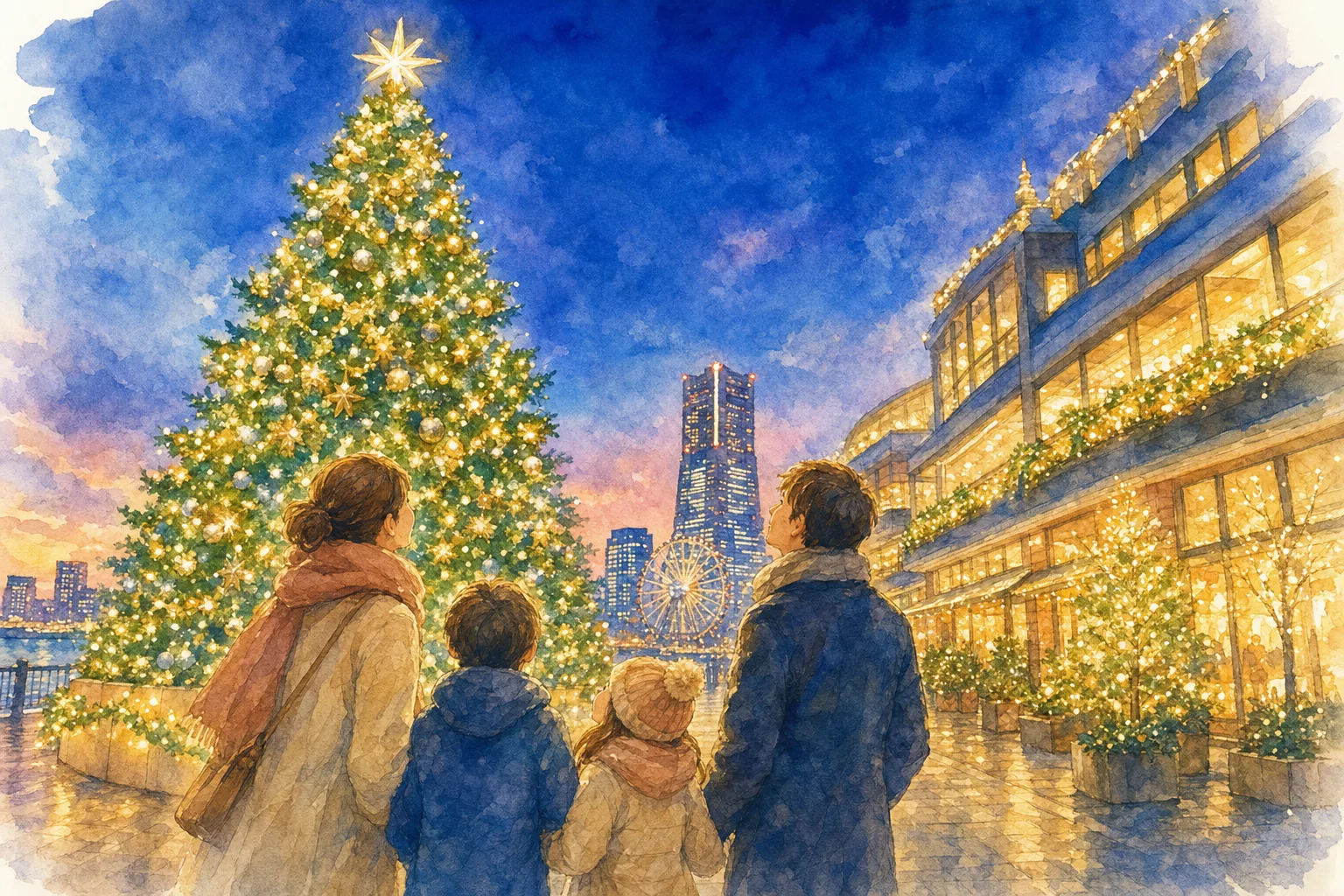 2026年 FANTASTIC CHRISTMAS(横浜ワールドポーターズ)のイルミネーション 1日満喫コース