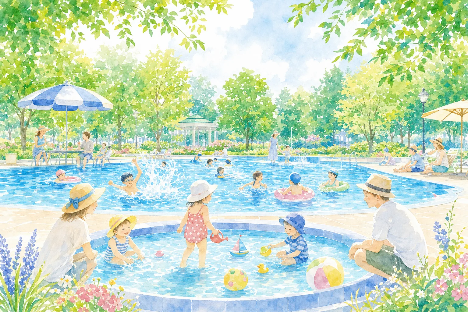 2026年 弘明寺公園プール 1日満喫コース