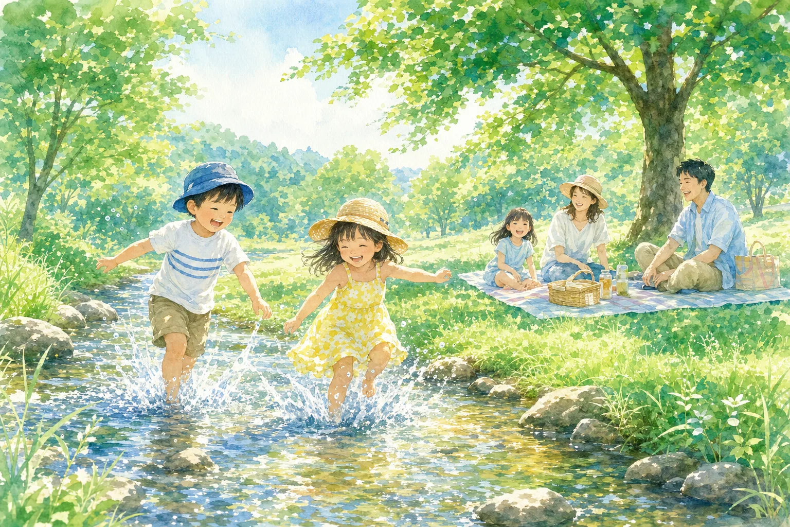 2026年 水前寺江津湖公園 広木地区 湧水広場 1日満喫コース