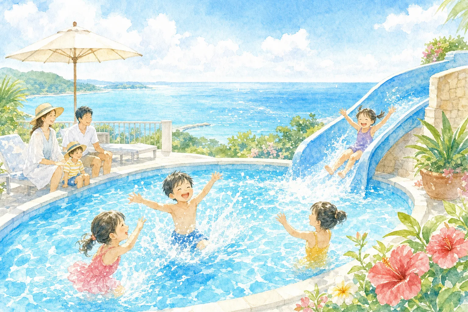 2026年 休暇村志賀島 プール 1日満喫コース