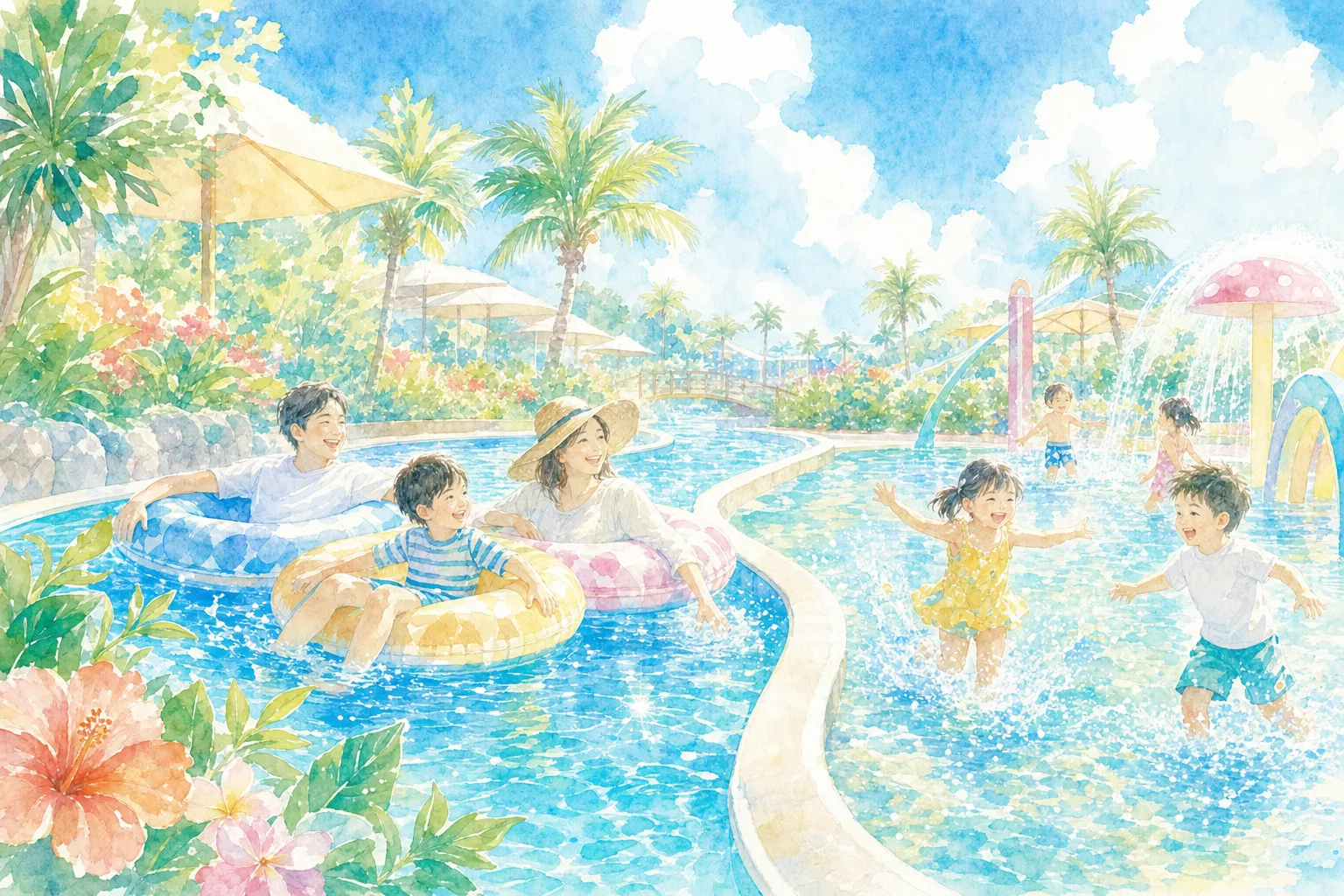 2026年 金太郎温泉 夏季限定屋外プール 1日満喫コース