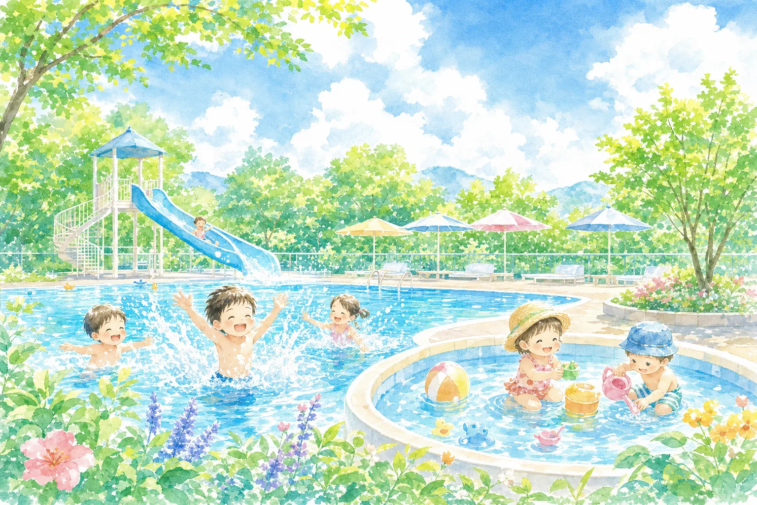 2026年 鳥取市気高町B&G海洋センタープール 1日満喫コース