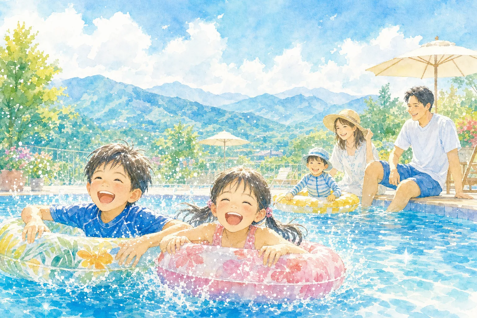 2026年 いなべ市員弁運動公園海洋センタープール 1日満喫コース
