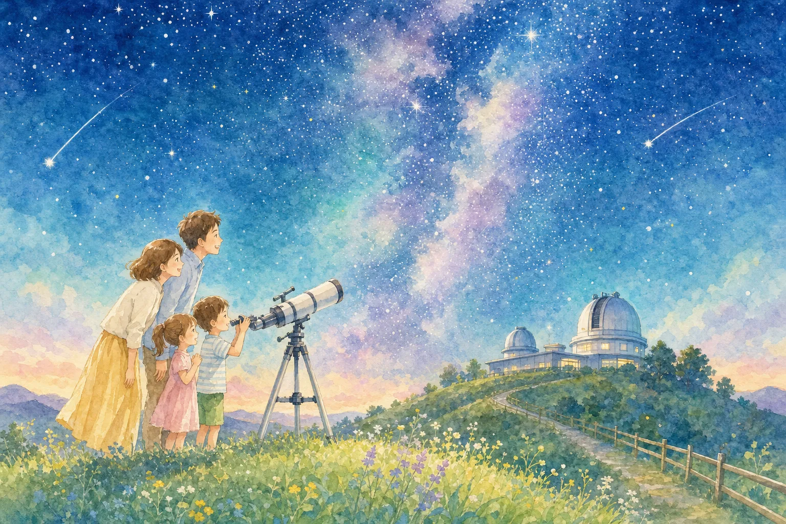 2027年 京都大学岡山天文台の星空 1日満喫コース