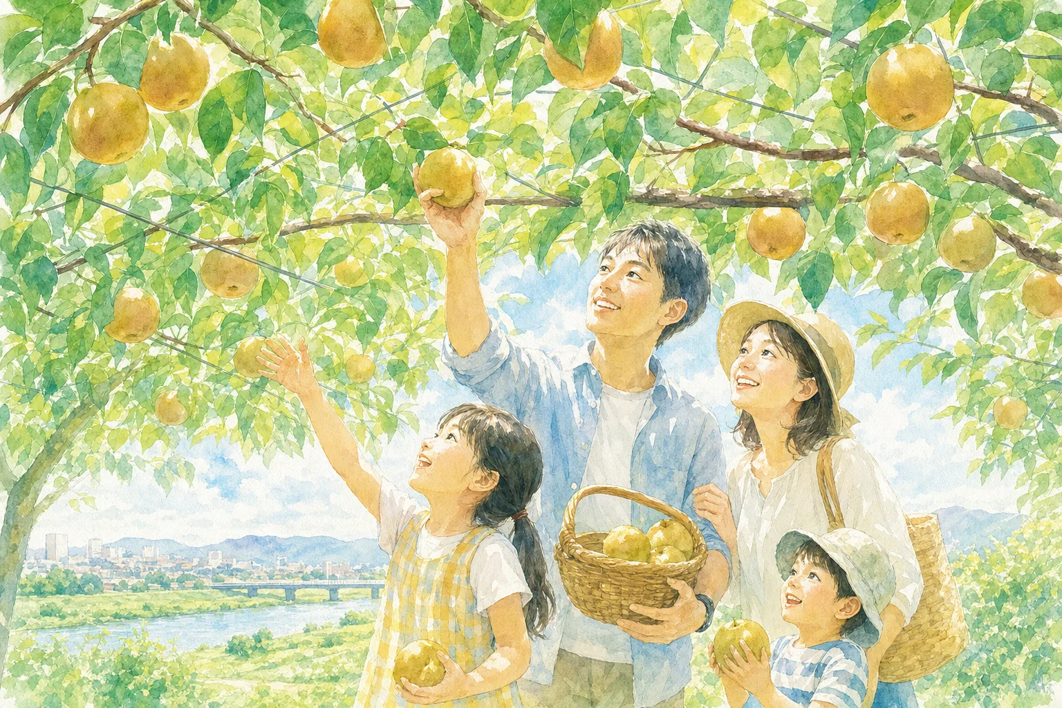 2026年 三平果樹園の味覚狩り 1日満喫コース