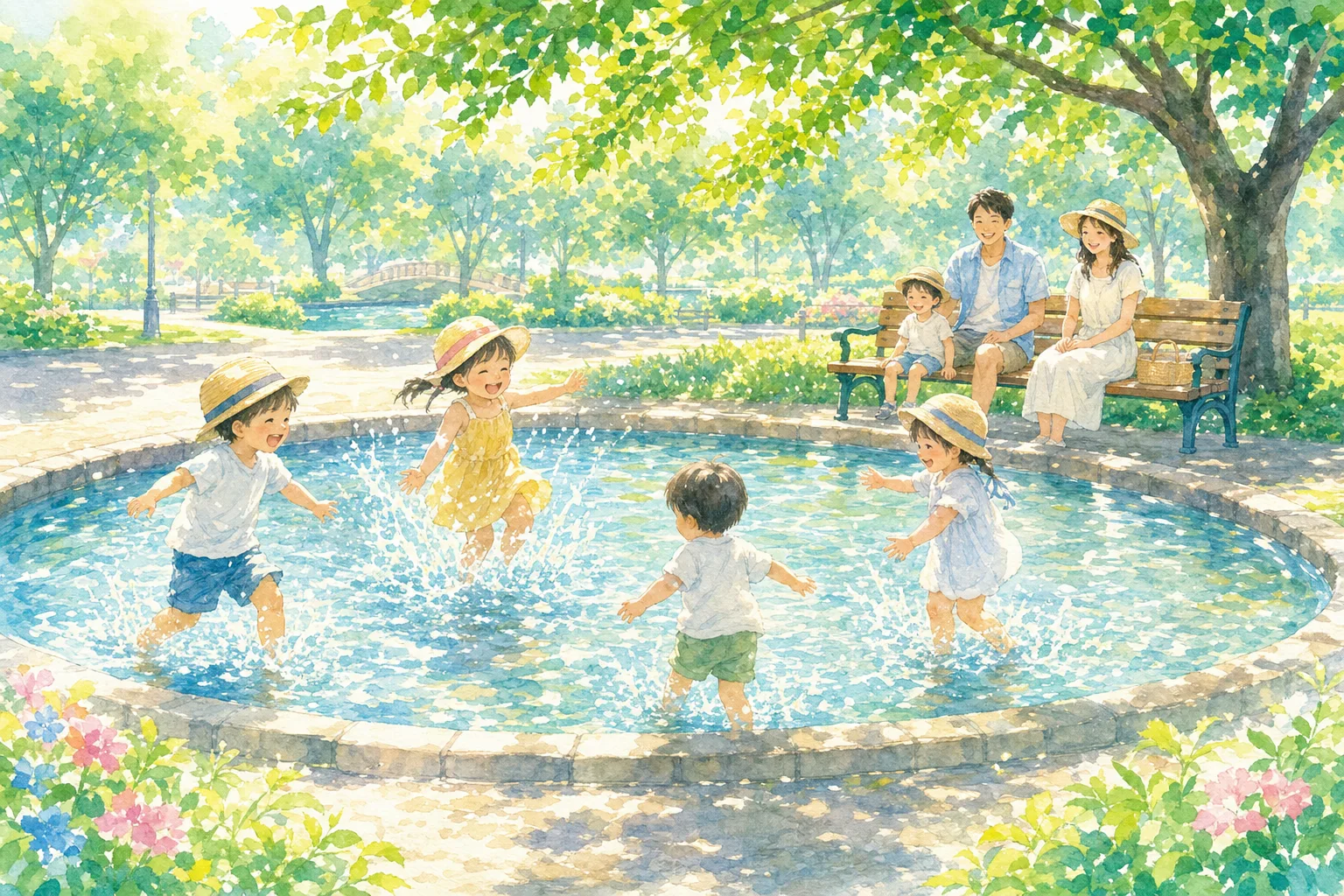 2026年 下の公園 じゃぶじゃぶ池 1日満喫コース