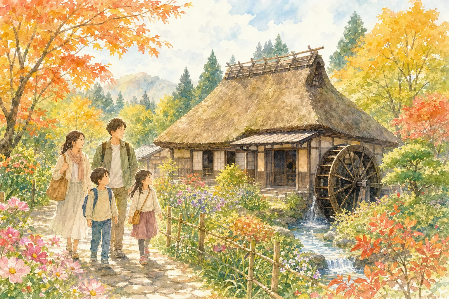 2026年 あしがり郷 瀬戸屋敷の庭園さんぽ 1日満喫コース