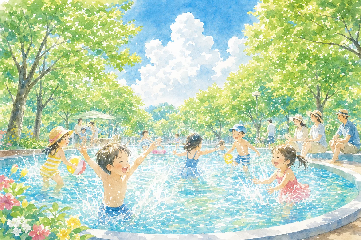 2026年 和地山公園 児童プール 1日満喫コース