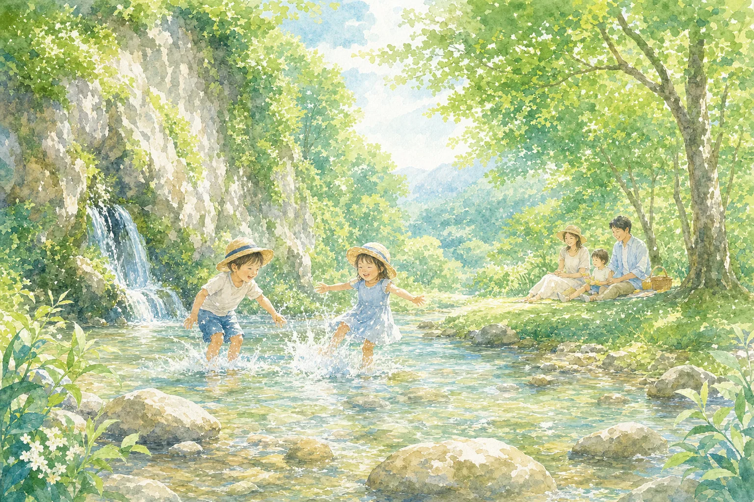 2026年 都立野川公園 わき水広場 1日満喫コース