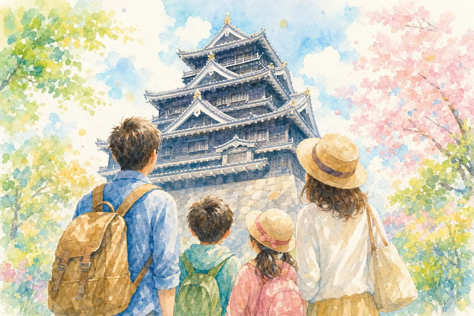 岡山城