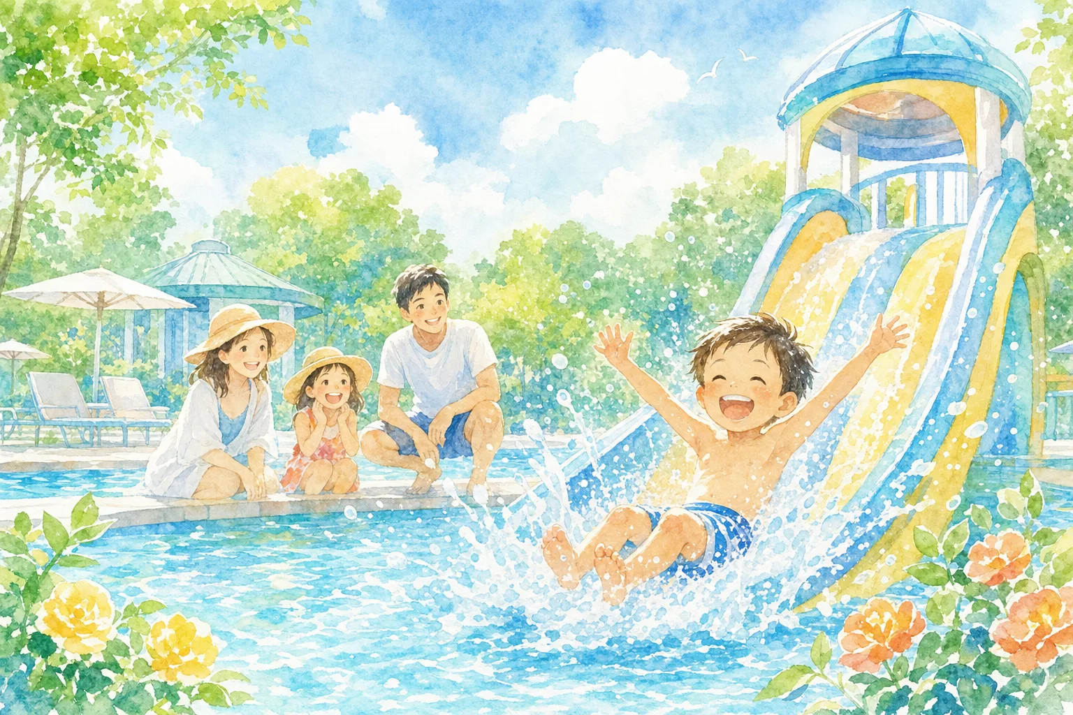 2026年 東尾メック寺ケ池公園プール 1日満喫コース