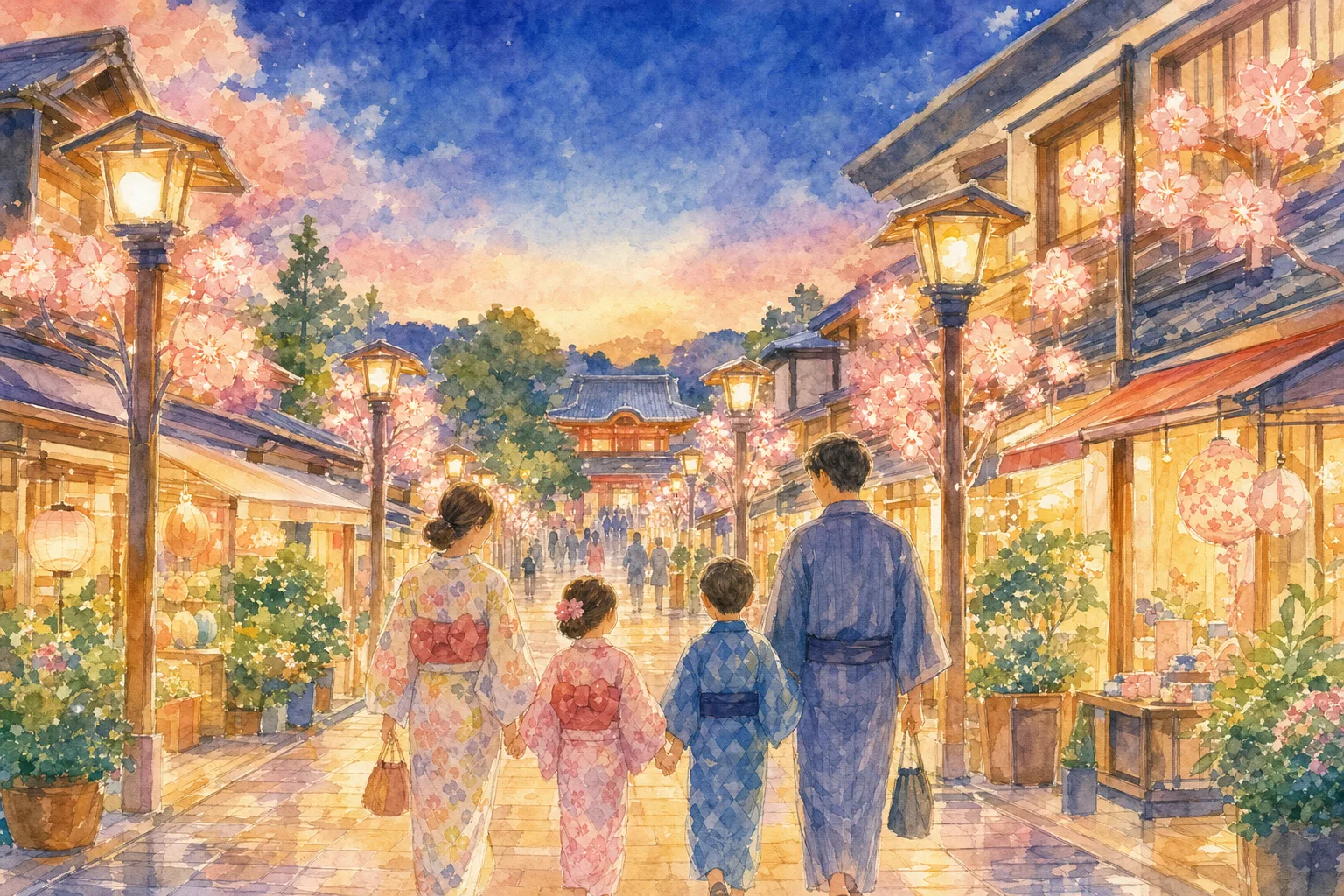 2026年 冬桜イルミネーション(小町通り・若宮大路) 1日満喫コース
