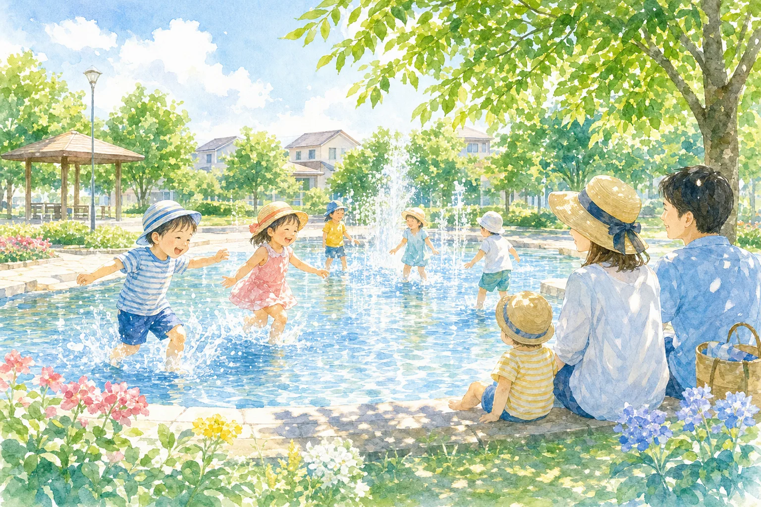 2026年 幡ヶ谷新道公園 親水施設 1日満喫コース