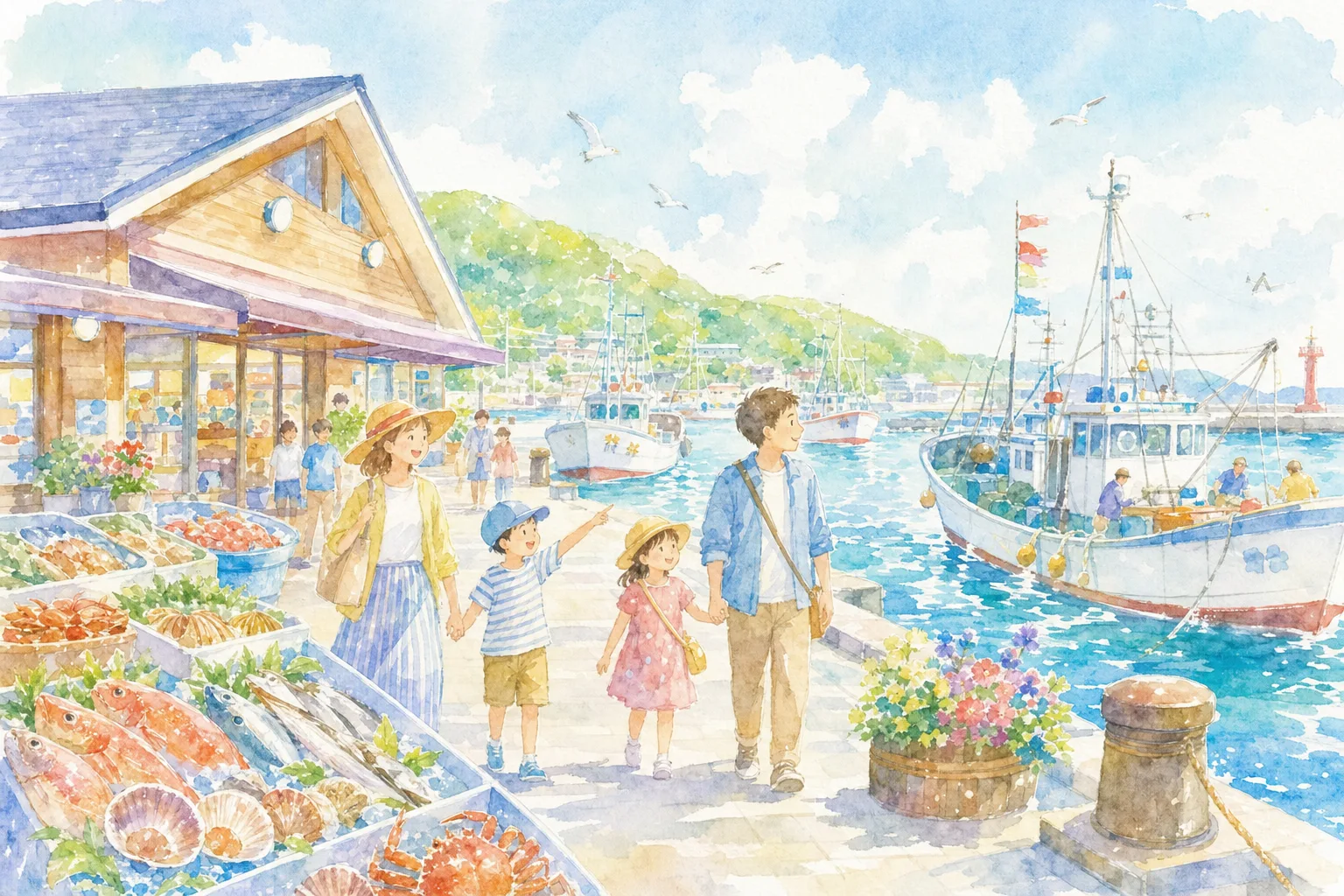 道の駅 山川港 活お海道 (いおかいどう)