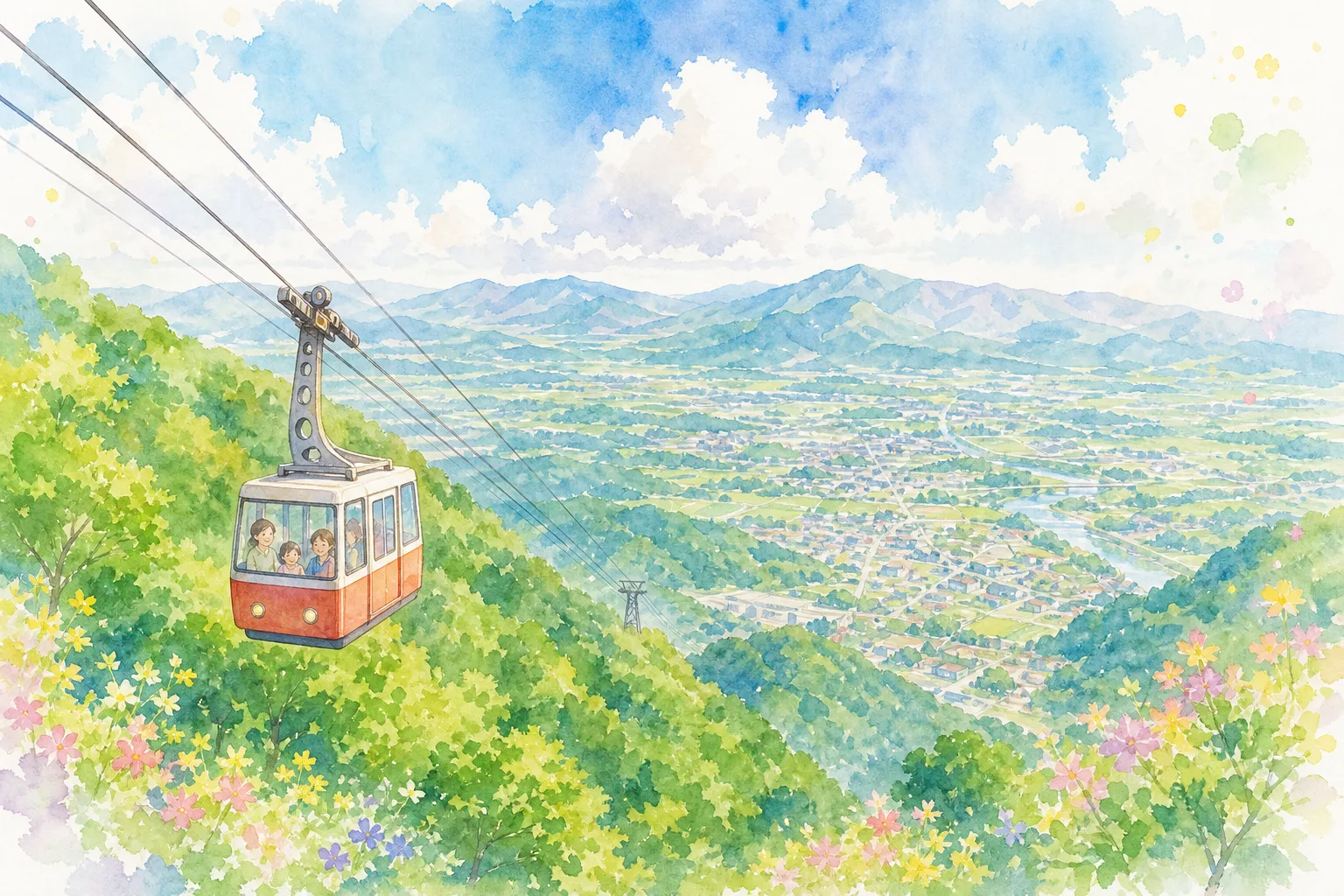 宝登山ロープウェイ