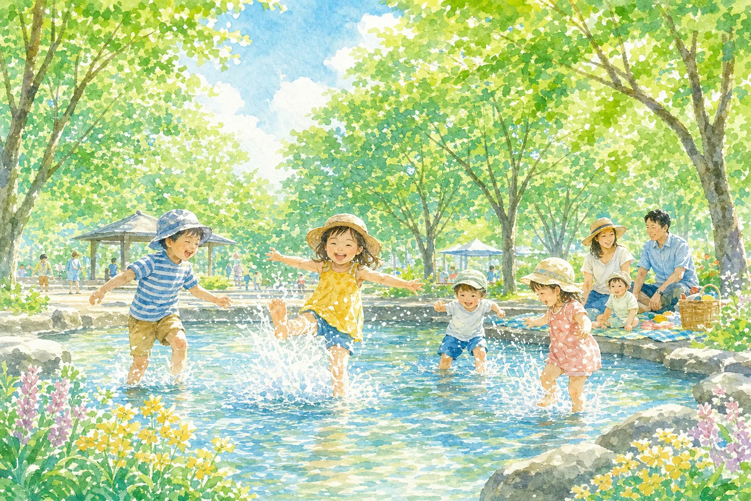 2026年 新南公園 幼児プール 1日満喫コース