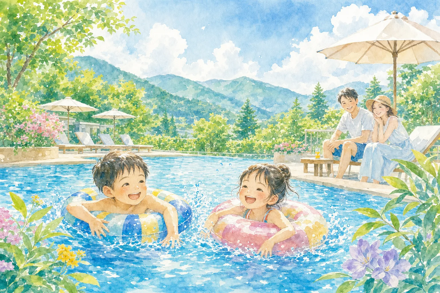 2026年 とやま健康パーク 健康スタジアム 屋外プール 1日満喫コース
