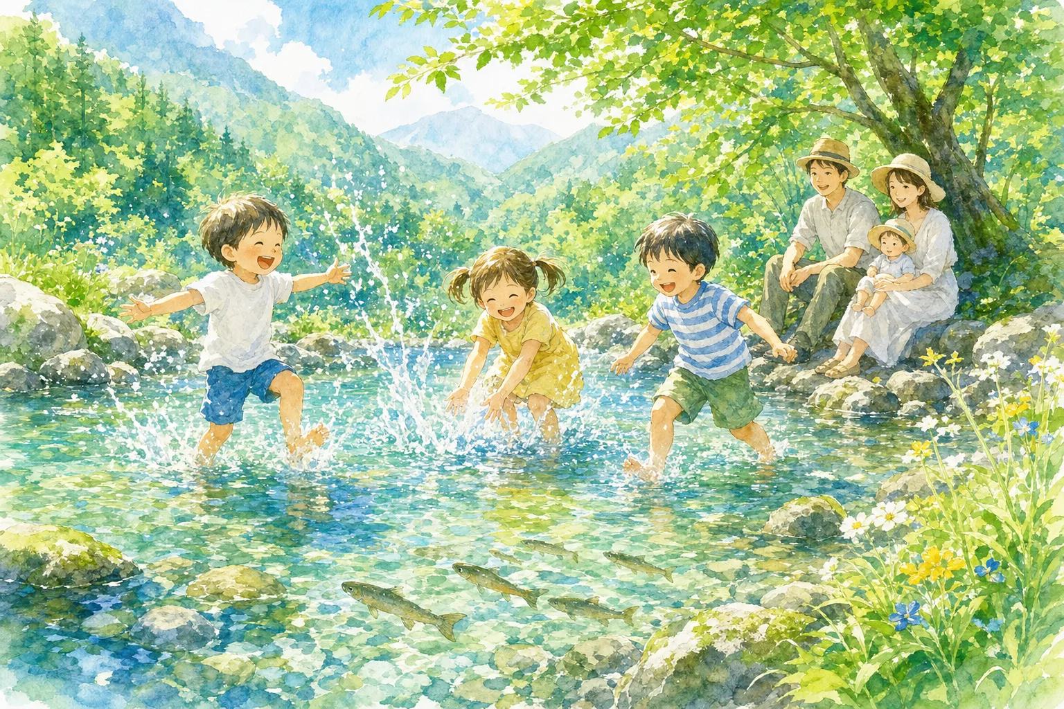 2026年 滋賀県醒井養鱒場 ふれあい河川 1日満喫コース