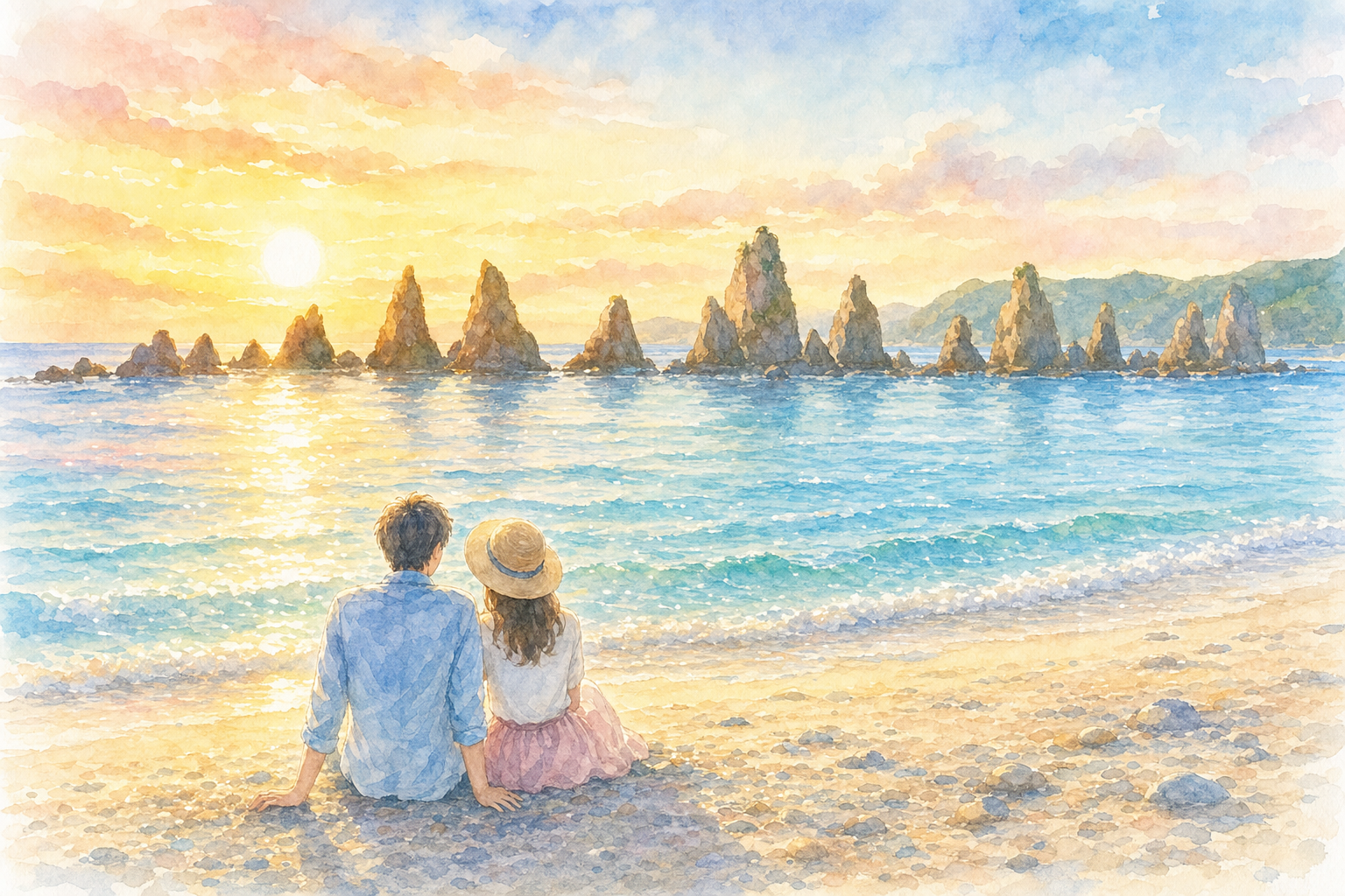 橋杭岩