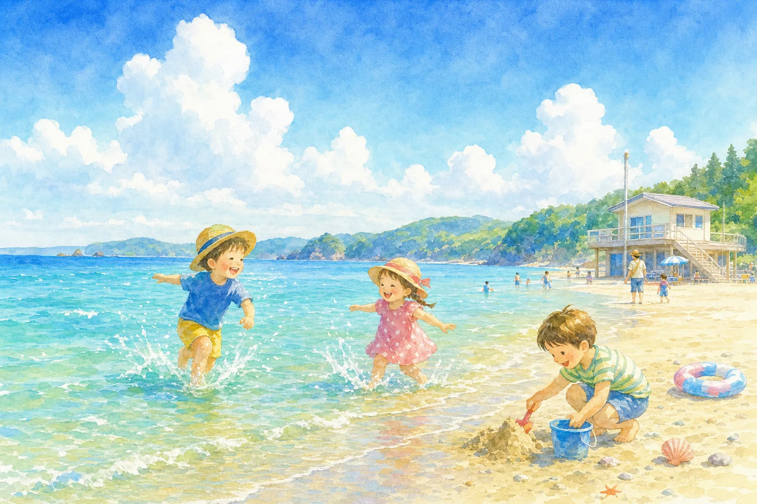 種市海浜公園海水浴場