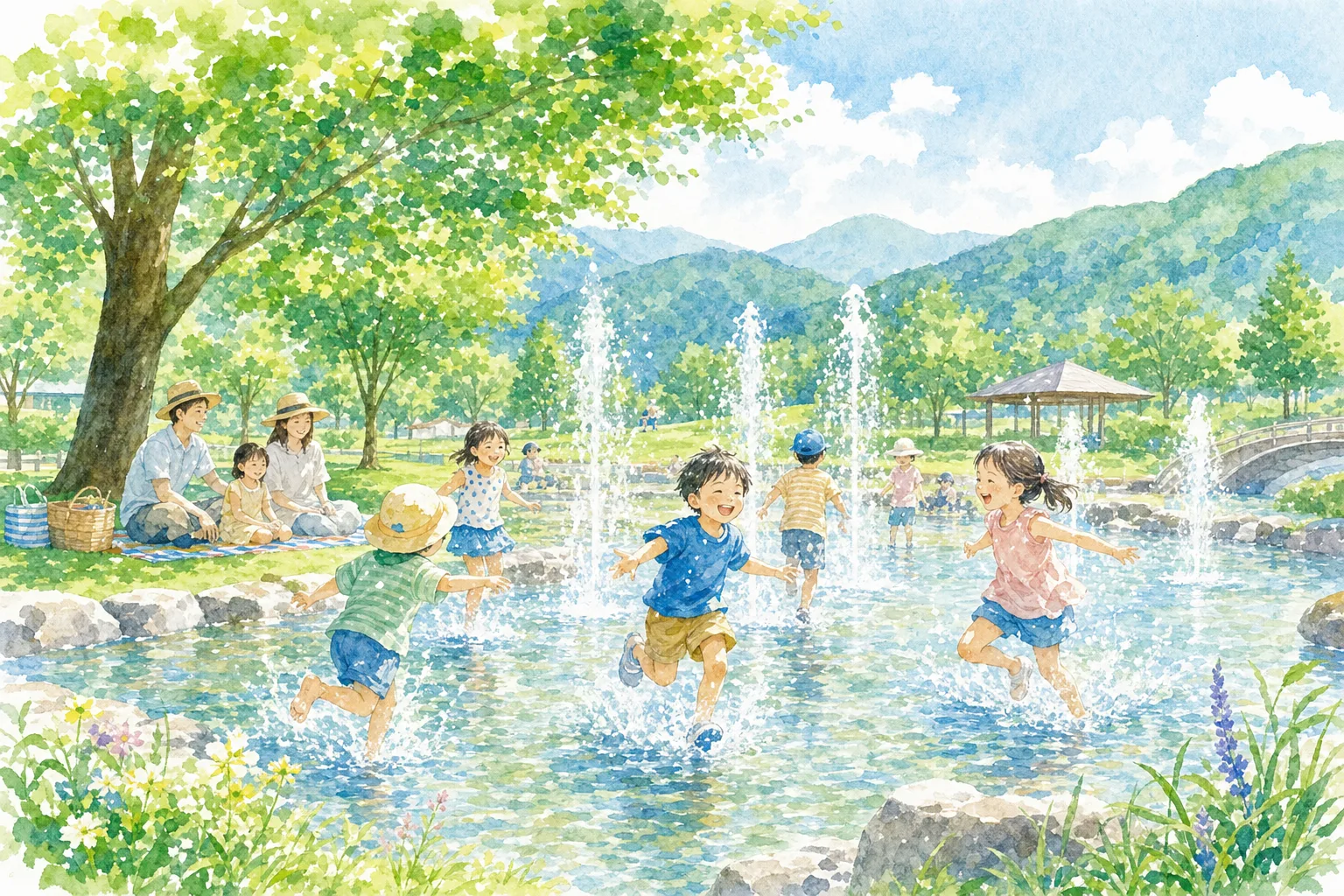 2026年 いびがわゆめパーク To・Le・Mo 噴水広場 1日満喫コース