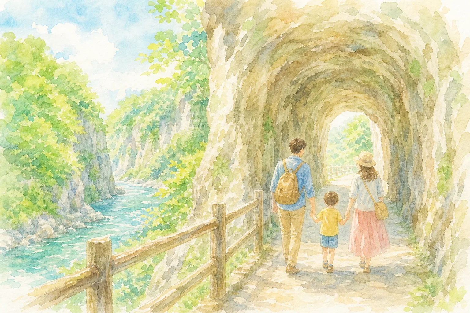 青の洞門