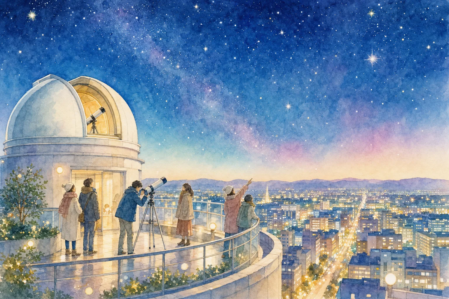 2026年 浜松市天文台の星空 1日満喫コース